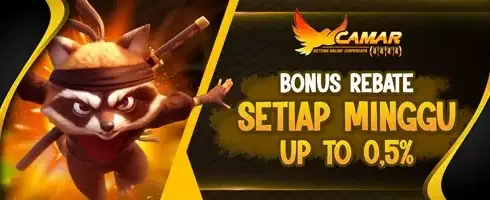 Bonus Rebate Slot promotion